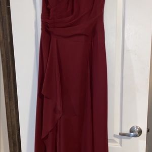 Bridesmaid dress.